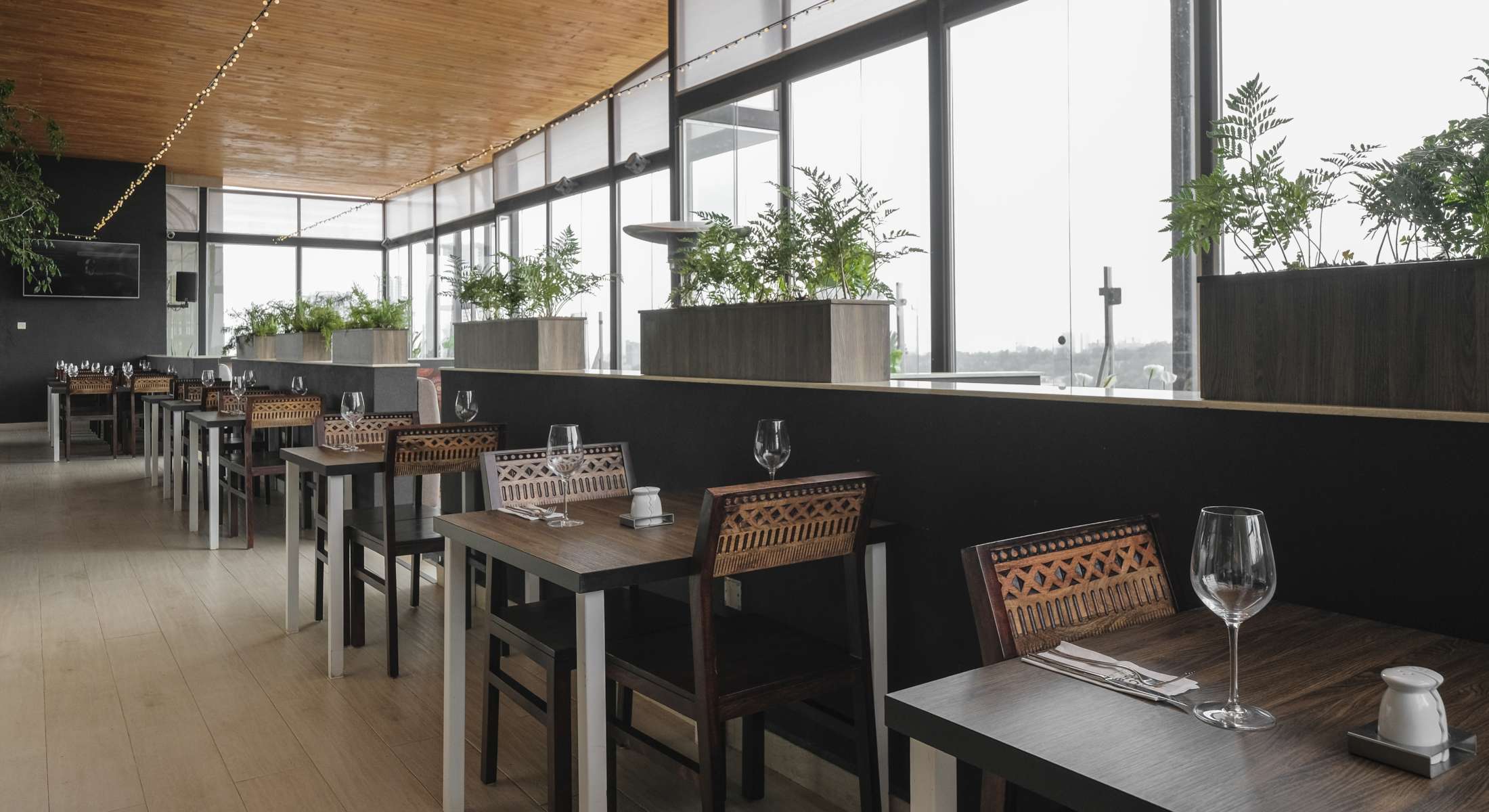Top floor restaurant, Ibis Styles Hotel - Nairobi.